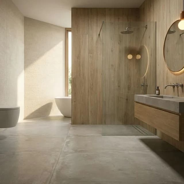 Breaking down all the nuances of choosing ceramic tiles and porcelain stoneware for your bathroom. Designer tips, layout ideas, and common mistakes.