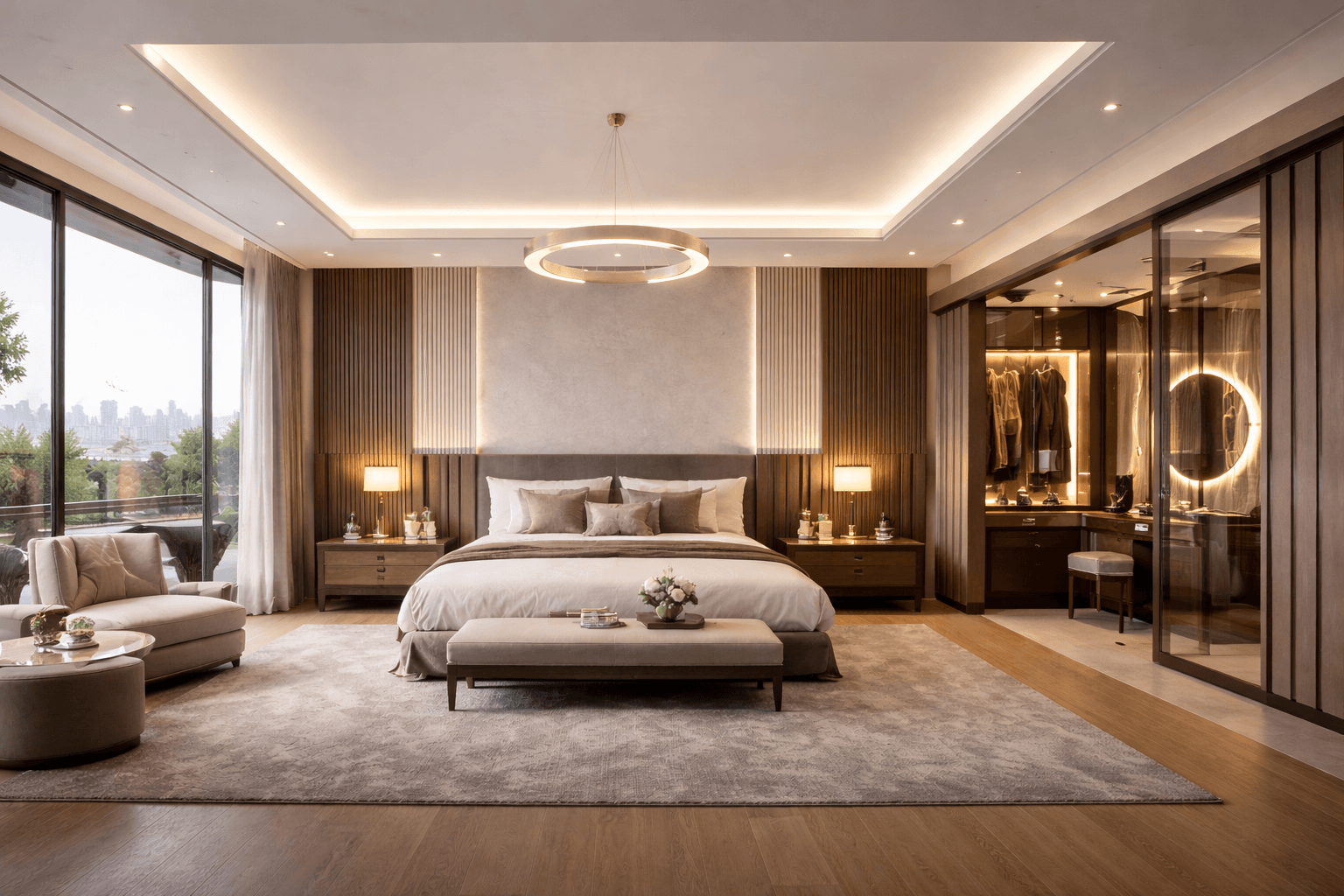 Изучите последние тенденции интерьера спален 2026 года, с акцентом на натуральные материалы, мягкий минимализм и умное освещение для максимального расслабления.